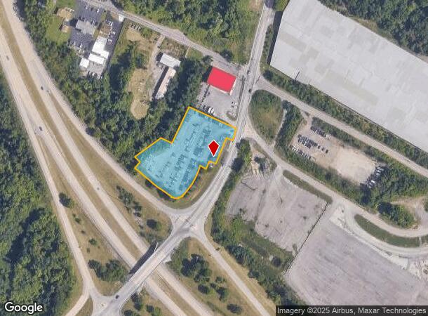 814 Flaugherty Run Rd, Coraopolis, PA Parcel Map