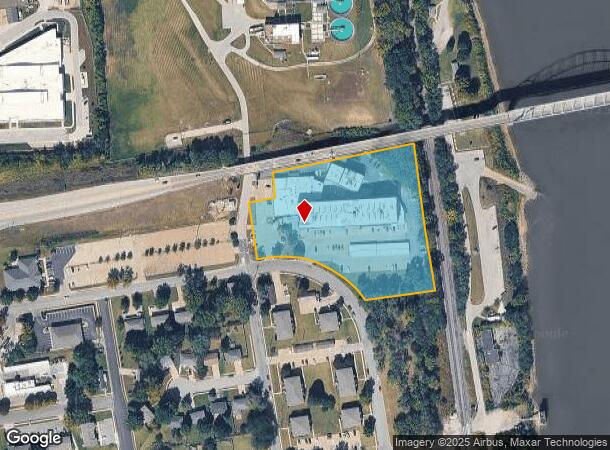  1100 N 2Nd St, Leavenworth, KS Parcel Map