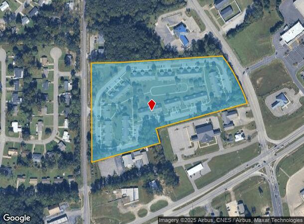 2031 Third Ave, Dothan, AL Parcel Map