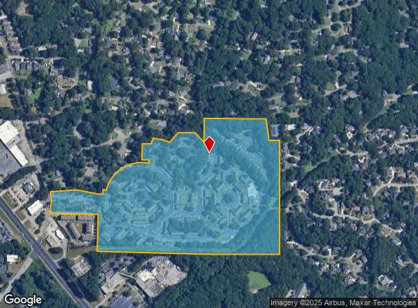 1202 Wexford Hills Pky Se, Smyrna, GA Parcel Map