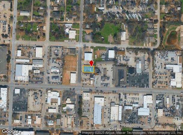  307 N East St, Arlington, TX Parcel Map