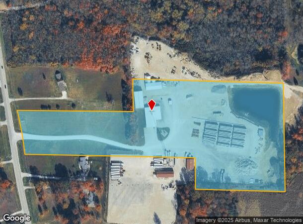 8451 S State Road 39, Clayton, IN Parcel Map