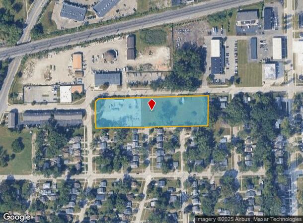 4145 Biddle St, Wayne, MI Parcel Map