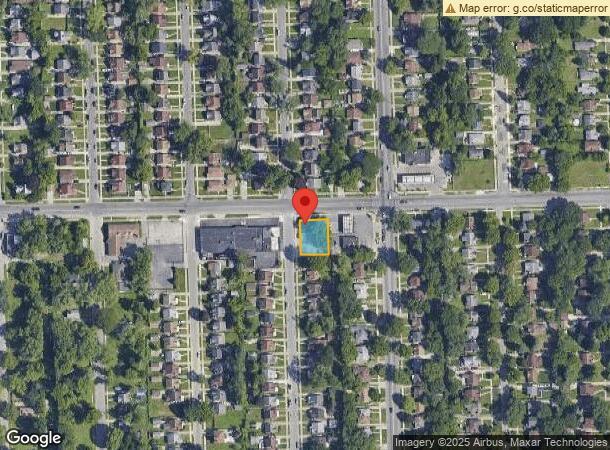  20099 Fenkell St, Detroit, MI Parcel Map