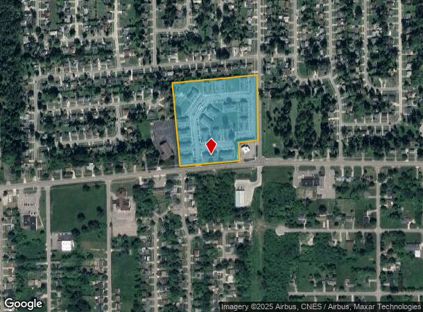  6028 Vanderbilt Dr, Mount Morris, MI Parcel Map