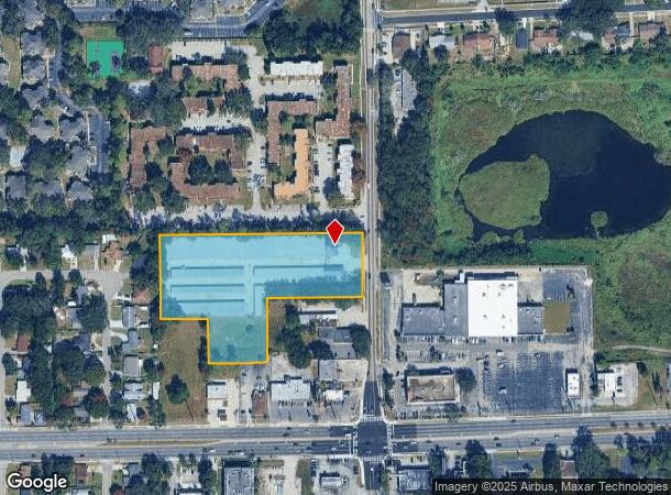 2650 N Powers Dr, Orlando, FL Parcel Map