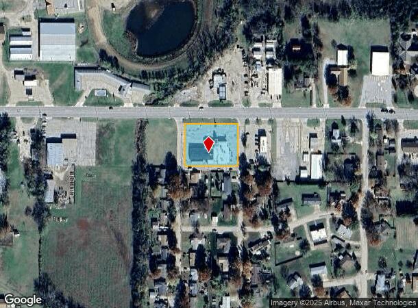 1501 E River St, Eureka, KS Parcel Map