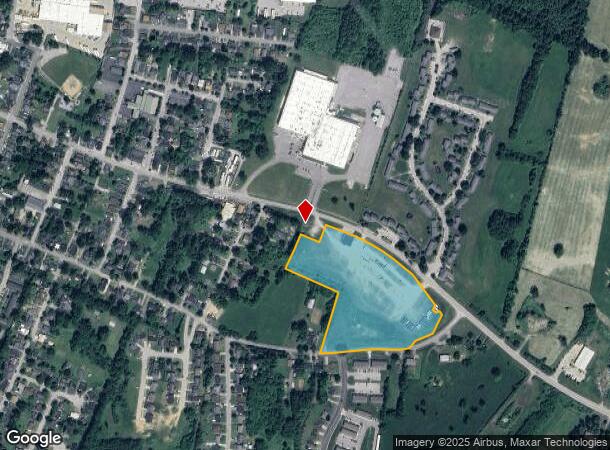  522 E Washington St, Winchester, KY Parcel Map