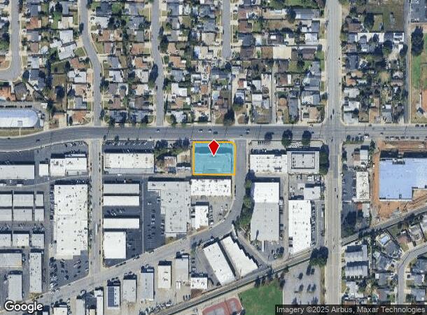 1204 E Cypress St, Covina, CA Parcel Map