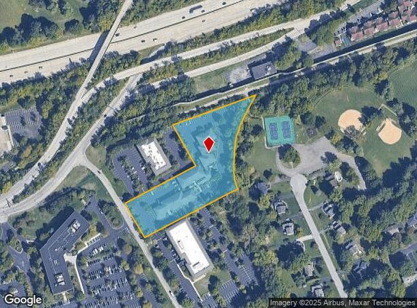 1031 Old Cassatt Rd, Berwyn, PA Parcel Map