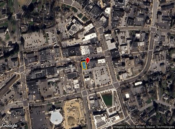  44 Elm St, New Canaan, CT Parcel Map