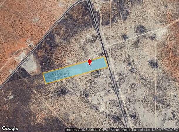  8229 S Stockton Ave, Monahans, TX Parcel Map