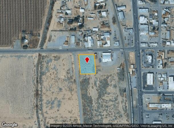 Washington St, Anthony, TX Parcel Map