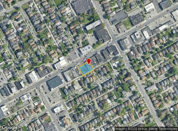  7759 W Vernor Hwy, Detroit, MI Parcel Map
