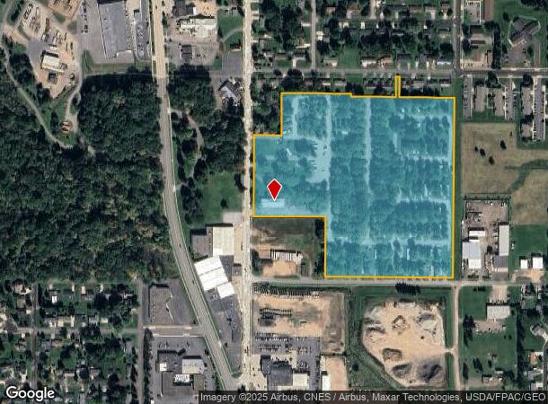  2211 S Maple Ave, Marshfield, WI Parcel Map