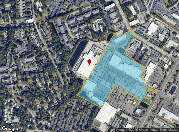  354 S College Rd, Wilmington, NC Parcel Map