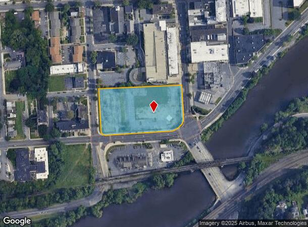  185 S 3Rd St, Easton, PA Parcel Map