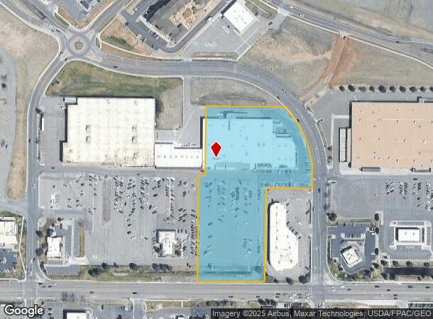 1764 Dell Range Blvd, Cheyenne, WY Parcel Map