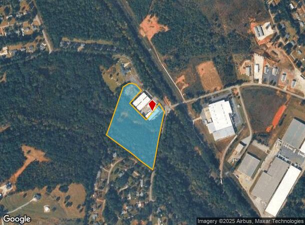  5503 Old Pearman Dairy Rd, Anderson, SC Parcel Map