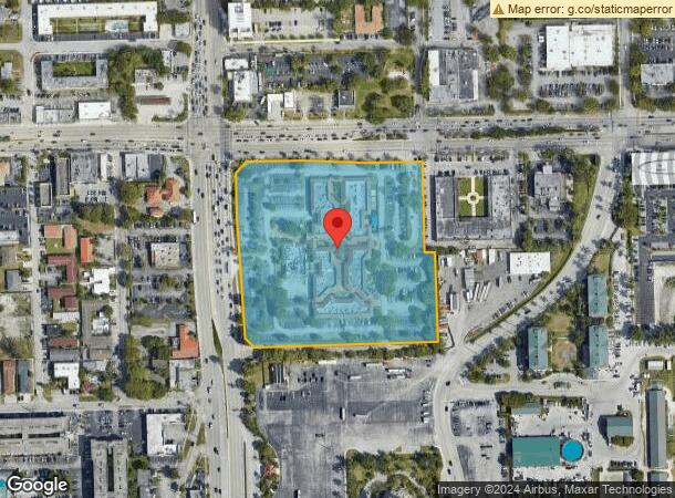  600 W Hallandale Beach Blvd, Hallandale Beach, FL Parcel Map