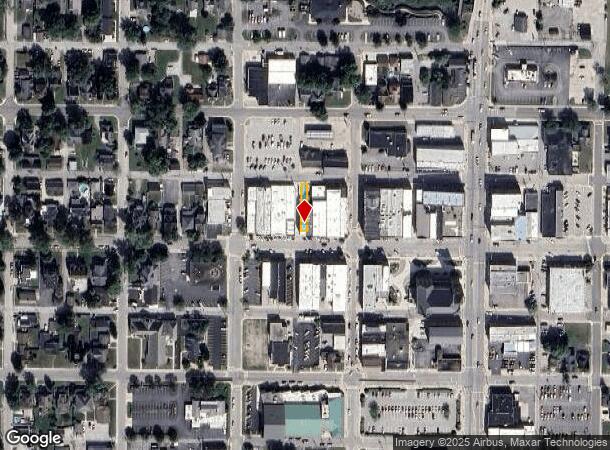  213 W Market St, Bluffton, IN Parcel Map