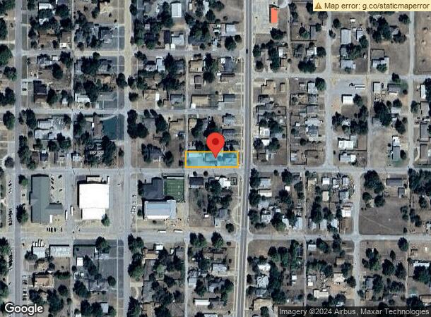  503 S Pennsylvania Ave, Mangum, OK Parcel Map