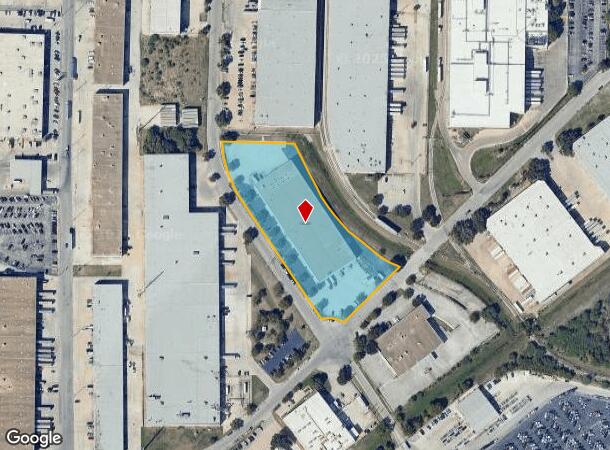 5308 Distribution, San Antonio, TX Parcel Map