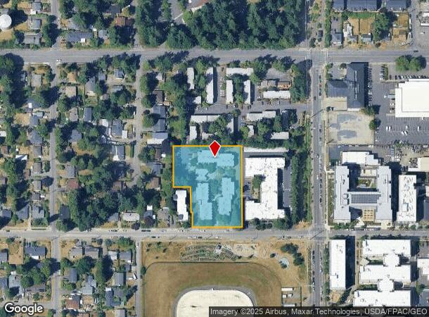  722 N 143Rd St, Seattle, WA Parcel Map