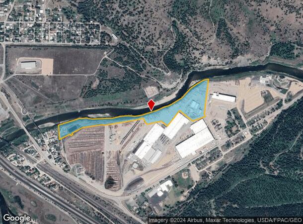  9165 Bonner Mill Rd, Bonner, MT Parcel Map