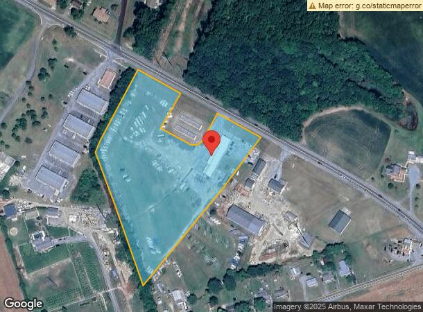  22572 Harbeson Rd, Harbeson, DE Parcel Map