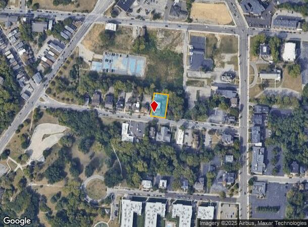  58 E Hollister St, Cincinnati, OH Parcel Map