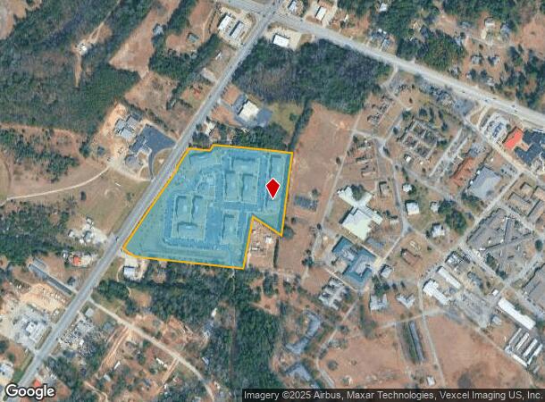  3630 Peach Orchard Rd, Augusta, GA Parcel Map