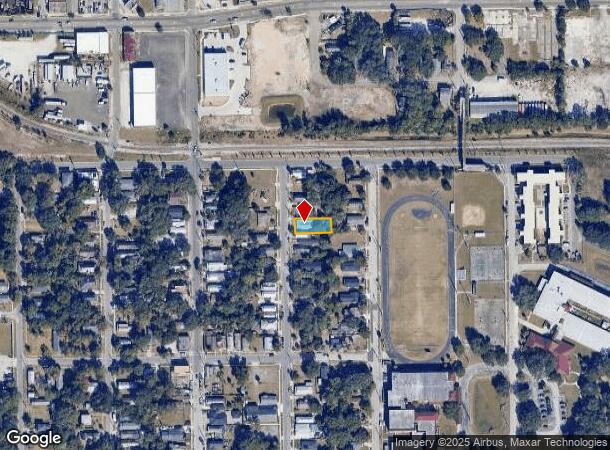  1559 Van Buren St, Jacksonville, FL Parcel Map