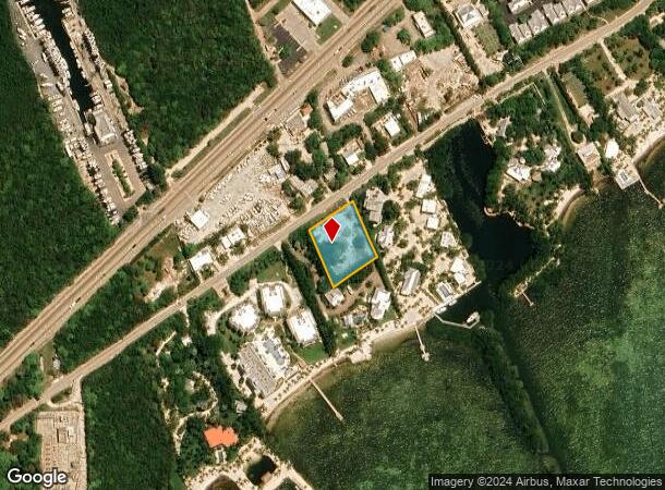  80862 Old Hwy, Islamorada, FL Parcel Map