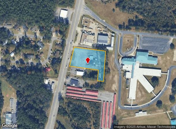 1028 W Oglethorpe Hwy, Hinesville, GA Parcel Map