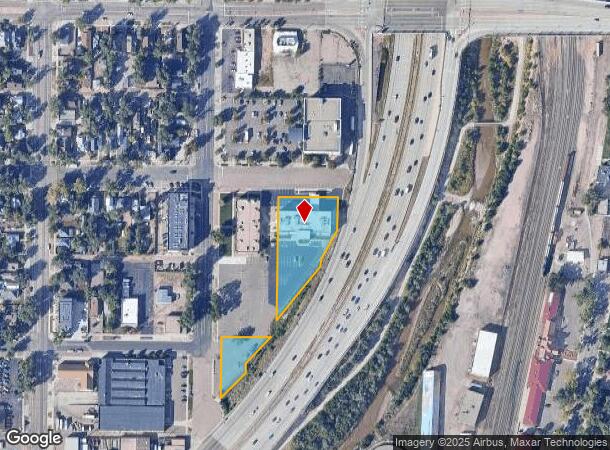  25 N Spruce St, Colorado Springs, CO Parcel Map