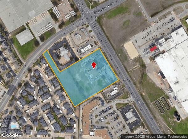  1001 Hewitt Dr, Woodway, TX Parcel Map