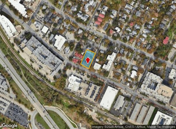 1508 W 5Th St, Austin, TX Parcel Map