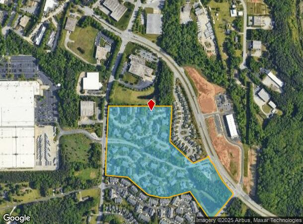 1139 Tarrant Rd, Greensboro, NC Parcel Map