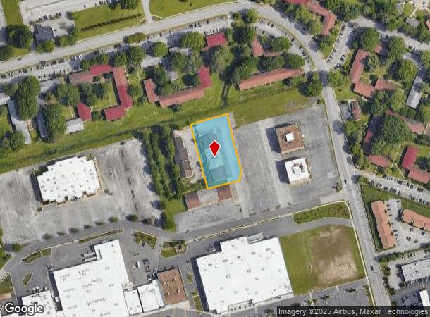  2021 Cunningham Dr, Hampton, VA Parcel Map