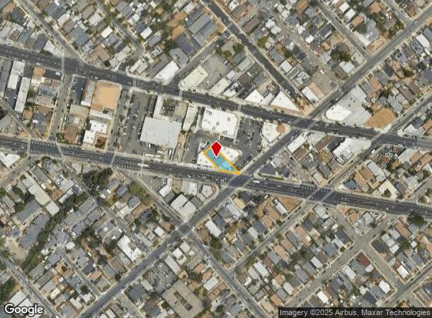  2515 Seminary Ave, Oakland, CA Parcel Map