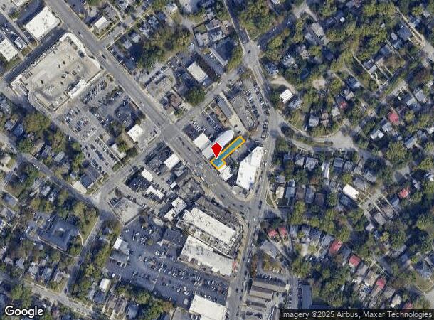  821 Euclid Ave, Lexington, KY Parcel Map