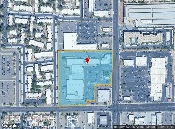  10654 N 32Nd St, Phoenix, AZ Parcel Map