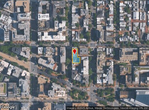 1112 M St Nw, Washington, DC Parcel Map