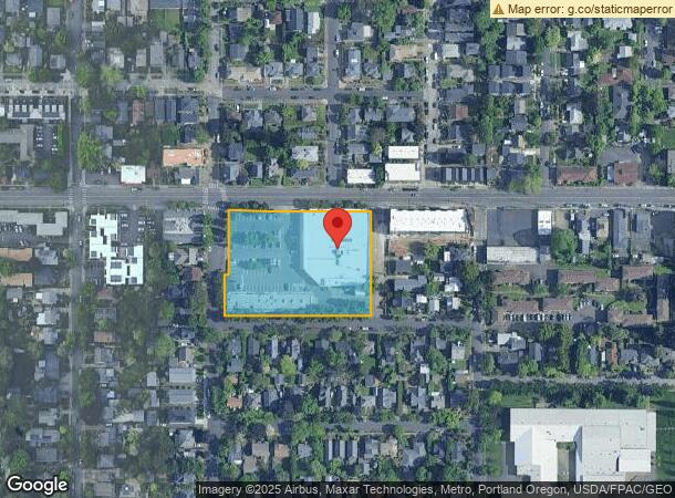  5512 E Burnside St, Portland, OR Parcel Map