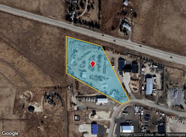 7971 Cherrywood Loop, Kiowa, CO Parcel Map