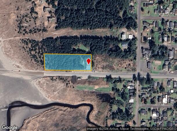  1024 Bay Ave, Ocean Park, WA Parcel Map