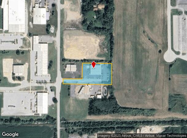 1824 Touby Pike, Kokomo, IN Parcel Map