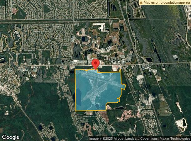  201 Airport Rd, Palm Coast, FL Parcel Map