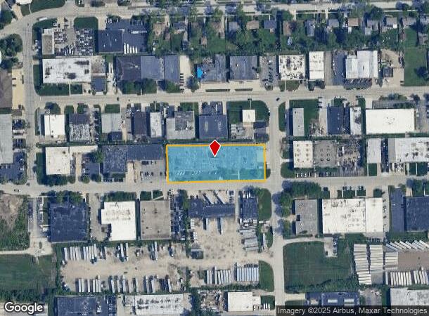  409 W Interstate Rd, Addison, IL Parcel Map